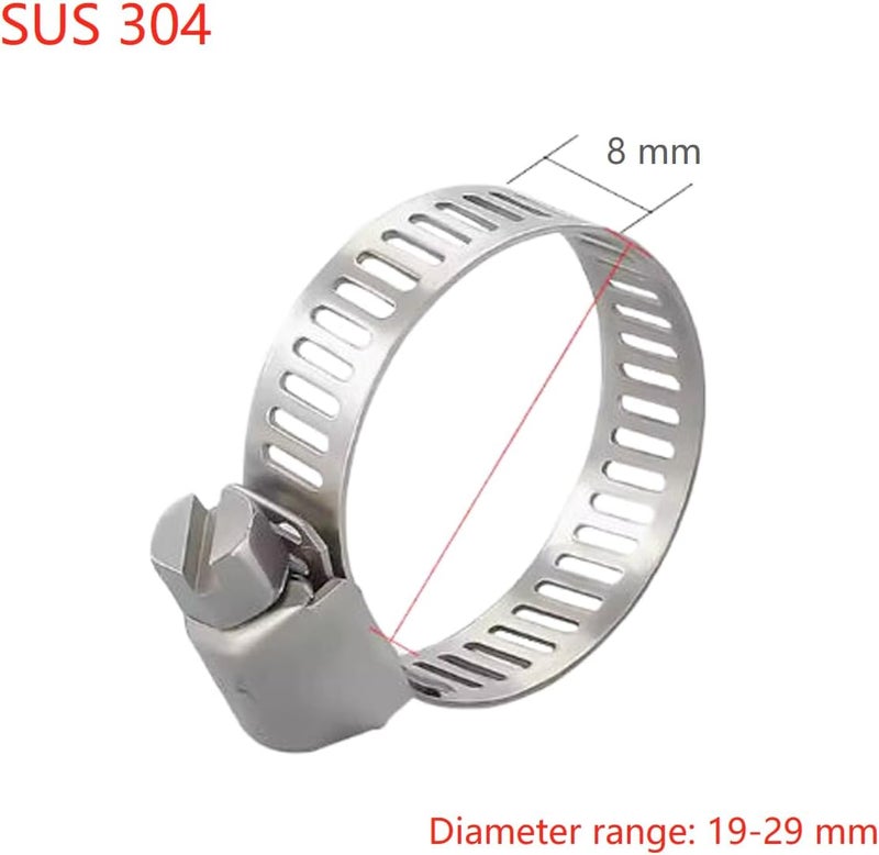 bekelan 25/32" (20mm) Red High Temperature 3-ply Reinforced Silicone Coolant Bypass Cap With Clamp,For Turbo Bypass Valve/Vacuum/Throttle Body Water Port/Heater Core/Fix Leak - Image 4